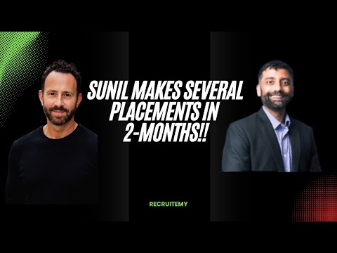 From 9-5 Grind to Multiple Placements in 2 Months | Sunil’s Recruitemy Success Story