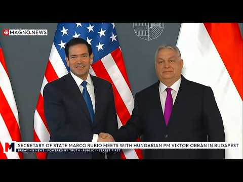 🇺🇸|🇭🇺 State Sec. Marco Rubio Meets Hungarian PM Viktor Orbán in Budapest | Press Briefing [LIVE]