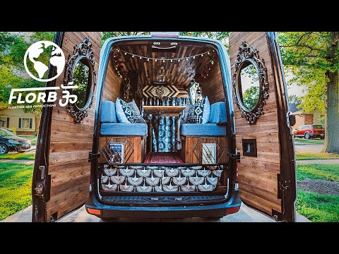 The Best SOLO FEMALE VAN CONVERSION I Have Ever Seen