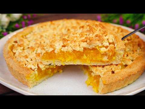 Orange Pie That Melts in Your Mouth! Simple and Very Tasty!