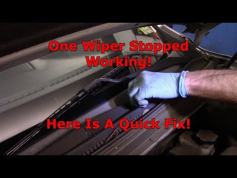 How To Fix A Windshield Wiper That Won't Move