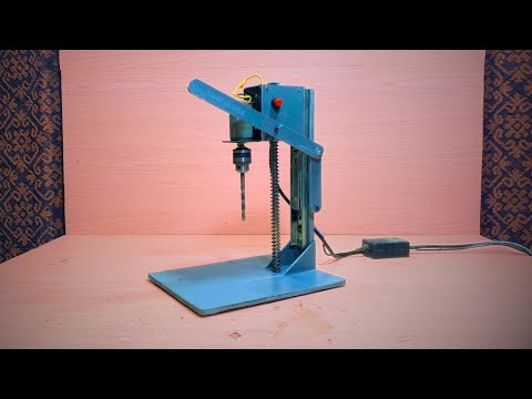 Automatic mini drilling machine from PVC! Very helpful