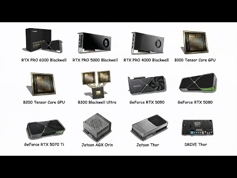 Every Type of NVIDIA’s Purpose Built GPUs Explained!