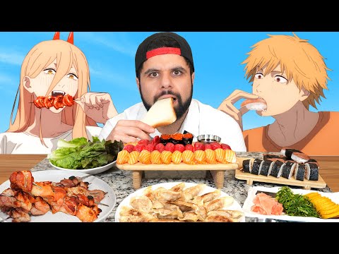 I Ate Only Chainsaw Man Food For 24 Hours