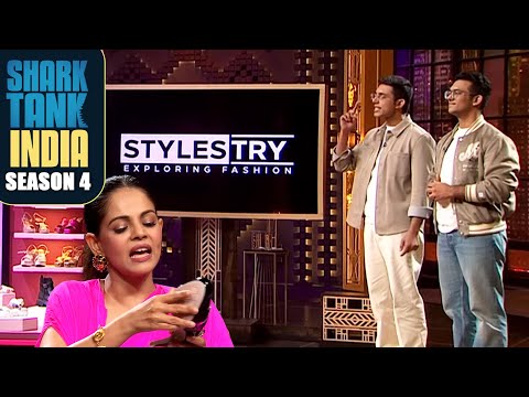 हाथों में heels पकड़कर Namita ने उनकी quality check की | Shark Tank India S4 | Male Entrepreneurs