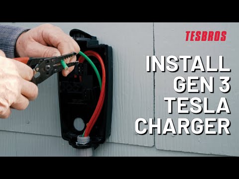Step by Step Guide to Install Tesla Wall Connector (Gen 3)