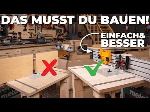 Der beste Anschlag für deine Oberfräse