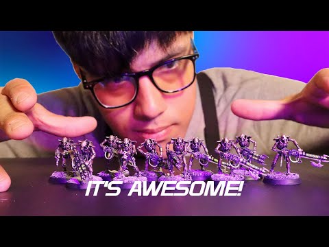 Gunpla Enthusiast Paints Warhammer 40K Minis for the FIRST TIME!