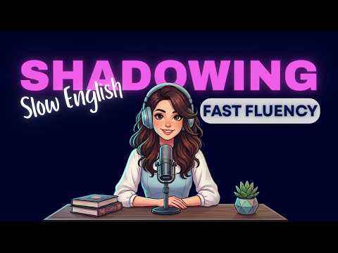 English Shadowing Practice for Beginners (A1, A2) | Improve Fluency & Speak English Confidently