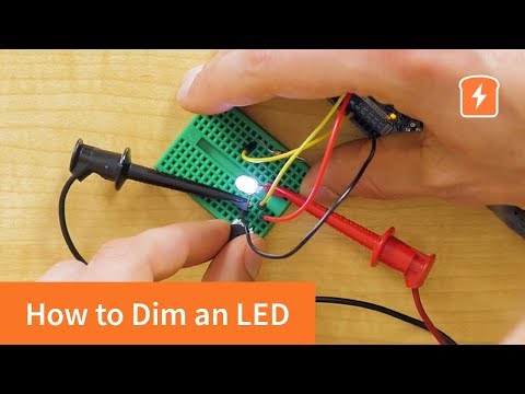 How to dim an LED - the two MOST COMMON ways | Basic Electronics