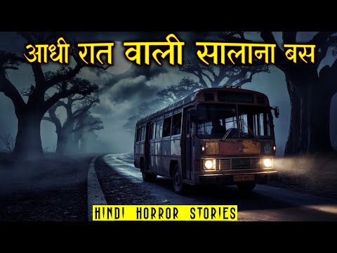 आधी रात वाली सालाना बस सर्विस | Adhi Raat Wali Bus Horror Stories | Hindi Horror Story EP 590