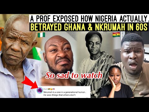 A PROFESSOR EXPOSED HOW NIGERIA ACTUALLY BETRAYED 😭 GHANA & NKRUMAH IN 60s
