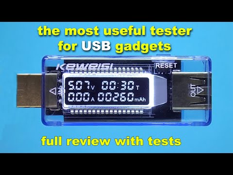 The most detailed review of USB tester for many gadgets