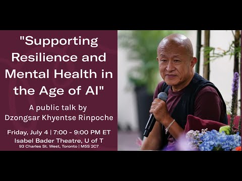 Supporting Resilience and Mental Health in the Age of AI, 4 July 2025, Toronto, Canada