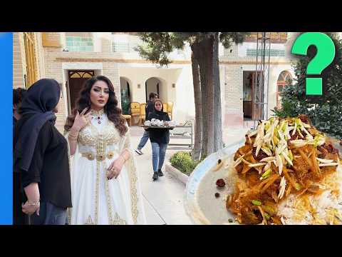 The Most Magnificent Persian Restaurant in a Historic 1850 Palace! | Tehran Grand Bazaar