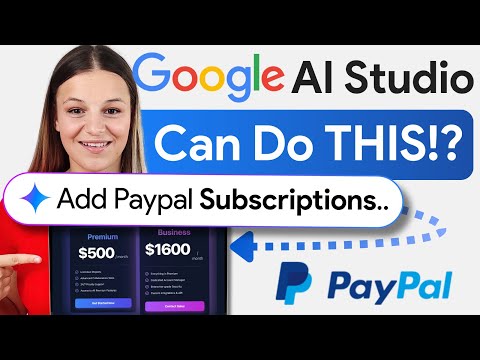 Google AI Studio Can Build Subscriptions?! 🤯 (PayPal x Firebase Setup)