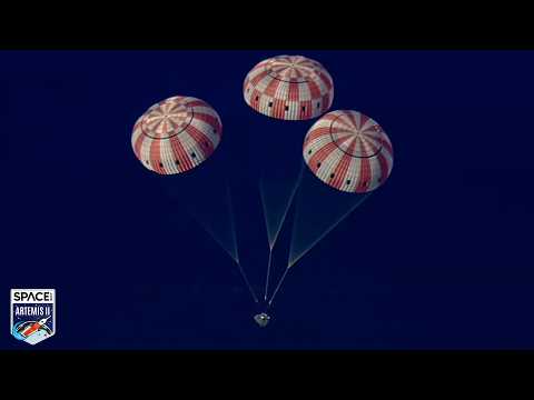 Splashdown! NASA's Artemis 2 crew back on Earth after successful moon mission