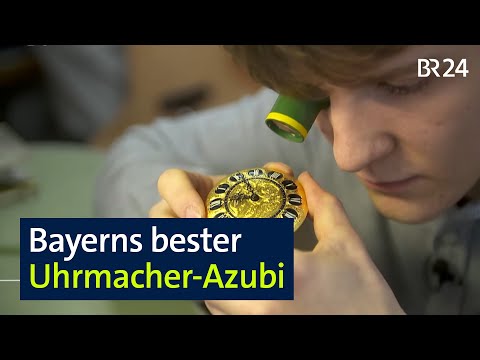 Vom Praktikanten zum Spitzen-Azubi: Bayerns bester Uhrmacher-Azubi | BR24