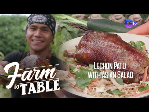 Farm To Table: Chef JR Royol adds a Pinoy twist on his Peking Duck recipe