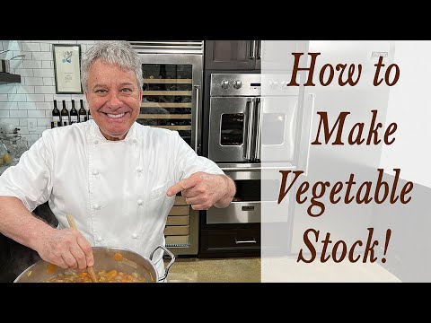 How To Make Vegetable Broth/Stock | Chef Jean-Pierre