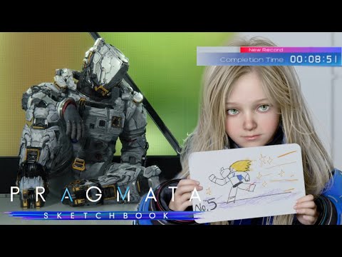 Pragmata Sketchbook - Kojima, We Know You're In There.