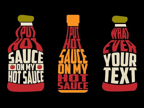 Warp Text Into the Custom Shape in Adobe Illustrator CC | Text Warping with Envelope Distortion