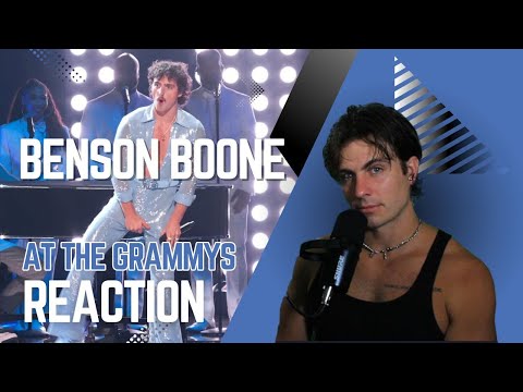 Benson Boone - Beautiful Things at the GRAMMYS REACTION by professional singer