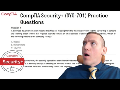 CompTIA Security+ Practice Quiz - 10 Real Questions