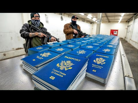 How Fake U.S. Passports Are Made - Inside a Secret Forgery Lab