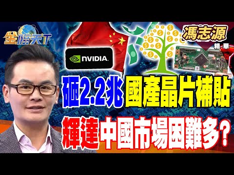 【精華】砸2.2兆國產晶片補貼 輝達中國市場困難多？#馮志源 #金臨天下 @tvbsmoney  20251215