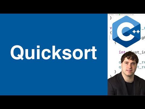 Quicksort | C++ Example