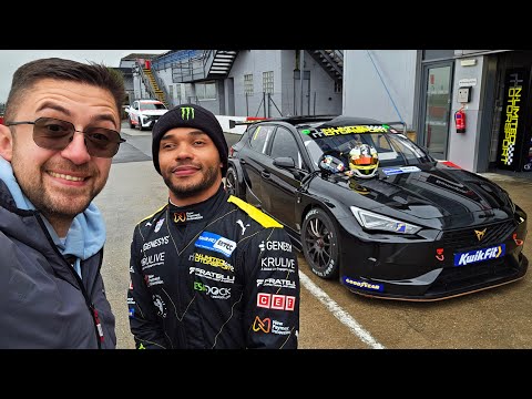 My First FULL SEND in BTCC Car! ft Nic Hamilton // Donington Park