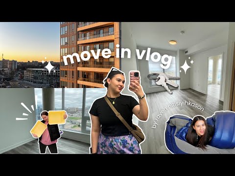 moving into my new Toronto (GTA) apartment with my best friend