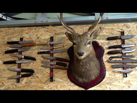 Awesome! Process Of Making a Damascus Knife With Beautiful Patterns.