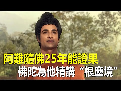 阿難隨佛25年能證果，佛陀為他精講“根塵境”，普通人讀完也受益！