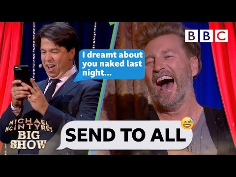 Send To All with Robbie Savage - Michael McIntyre's Big Show: Episode 5 - BBC