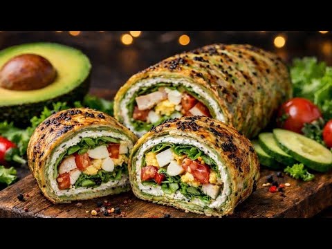 Take an avocado, egg and cheese! I haven't bought bread in a year! Very tasty and healthy!