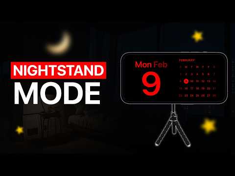 How to Enable Nightstand Mode on iPhone?