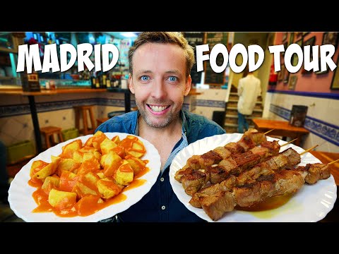EPIC Madrid Food Tour (Best Tapas, Street Food, Pastries & More)