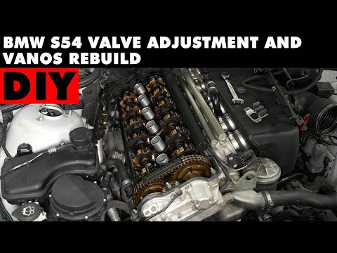 BMW S54 Valve Adjustment & VANOS Rebuild | ECS DIY