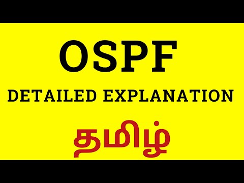 OSPF in TAMIL :: Detailed introduction about OSPF :: CCNA Taml
