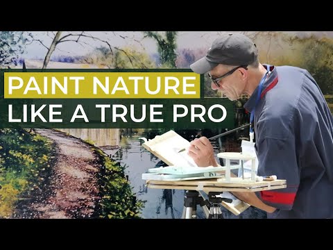 Discover the Magic of Watercolors with JOE DOWDEN | How to Create Realistic Watercolor Landscape