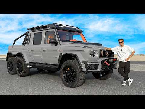New $1.8 Million Brabus 6X6 Revealed