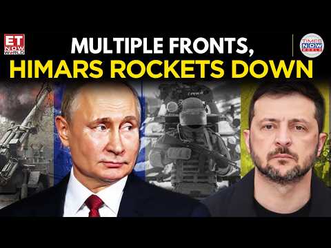 Battles Rage Across Ukraine, Kharkiv Front Cracks; HIMARS Downed | ET Now World