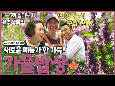 [인간극장 레전드] 추석 특집 #2 | 삼남매의 가을밥상(1-5부작) [KBS 171023-171027 방송]