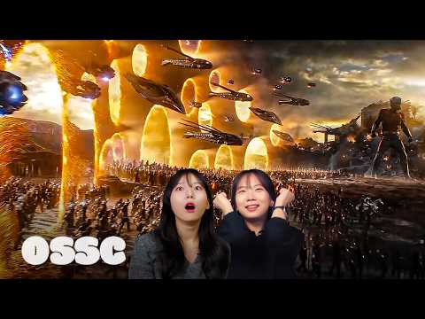 Korean Girls React To The Best Scenes From 'Avengers' | 𝙊𝙎𝙎𝘾