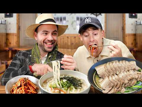 Italian Chef tries the BEST Street Market food in Korea!!