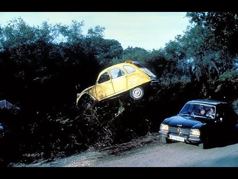 Best Citroën 2cv car chase scenes. watch out for nuns in a 2cv!  Best bond car is a 2CV ! #carcrash