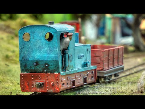 Schmalspurbahn Feldbahn Modellbau - Spur 0 Diorama Old England von Samuel de Zutter