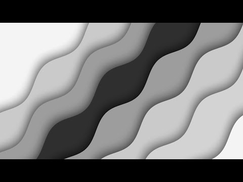 White Angled Waves 4K UHD | 2 Hours of Abstract Patterns for TV & PC Screen Decor (60FPS)